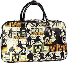 Elvis Presley Signature Product Elvis™ Lives Duffle Bag   Free 