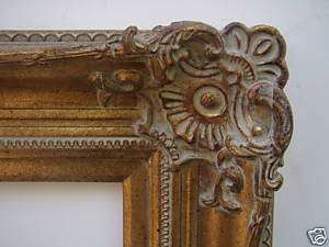 Picture Frame Wide Antique Victorian Gold Ornate 36x48  