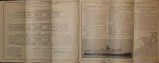 1928 Eastern Steamship Lines Deck Plans, Schedule, Illustrated 