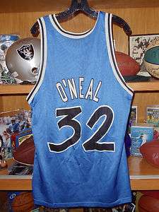 Shaquille ONeal Orlando Magic Vtg Jersey Champion 48  