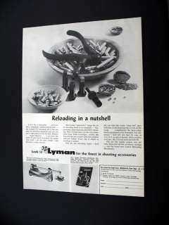 Lyman 310 Cartridge Reloading Tool 1964 print Ad  
