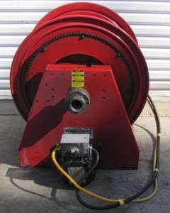   Motorized Hose Reel water fuel oil 115V foward reverse remote  