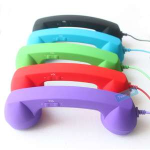 Matte Retro Cell Phone Handset for Apple iphone 4 4S with Volume 