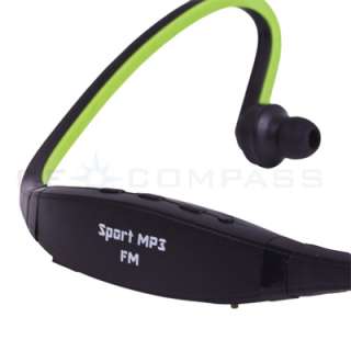 Sports  player with FM radio wireless Headset Headphone Portable 