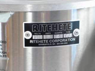 Ritehete VSB 4 Qt. Cast Aluminum Wax Tar Melting Pot  