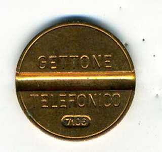 Old Telephone Token Gettone Telefonico  