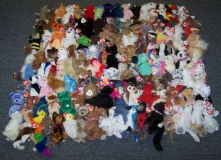 TY BEANIES COLLECTION  LOT OF OVER 420 BEANIE BABIES & BUDDIES 