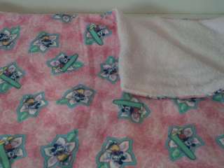 Mickey and Minnie Mouse Aloha Soft Fleece Blanket #74  