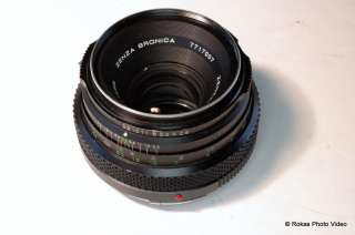 Bronica 75mm f2.8 Lens MC zenanon zenza 12.8 645 ETRsi  