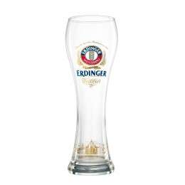 Erdinger Brewery   2 German beer glasses 0.5L NEW  