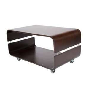 Adesso Contour Rolling Coffee Table 