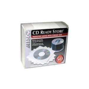  ALLSOP  CD READYSTORE WHITE CD ENVELOPES W Office 