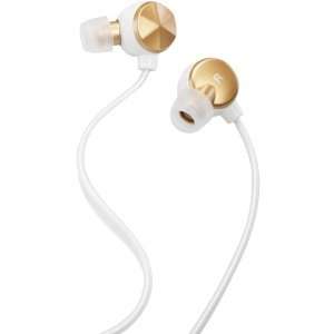 Altec Lansing MZX236GD Bliss Silver Series Headphones   Gold/White