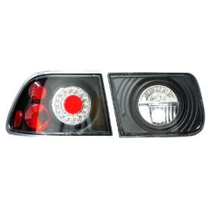 Anzo USA 321039 Honda Civic G2 Black LED Tail Light Assembly   (Sold 