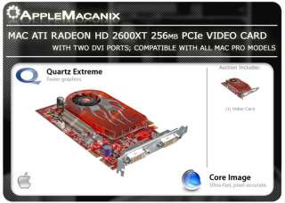 Apple Mac Pro ATI Radeon HD2600XT 256MB PCIe Video Card  