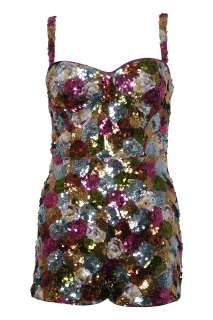rare sequin playsuit as seen on Maisy James big brother