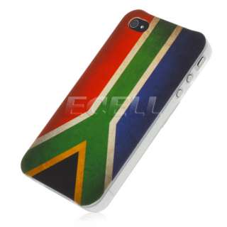 GENUINE HEAD CASE DESIGNS SOUTH AFRICAN FLAG MATTE CASE FOR iPHONE 4 