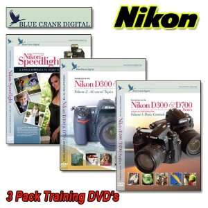  Blue Crane Digital Nikon D300s DVD 3Pk Volumes 1 & 2 