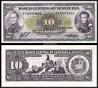 Venezuela 1988 10 Bolivares P 62 Mint Uncirculated