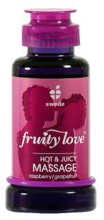   huile de massage Fruity Love Vin petillant fraise