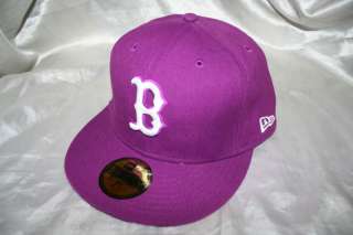   Casquette New Era Boston Red Sox Authentique 7 1/2 Purple