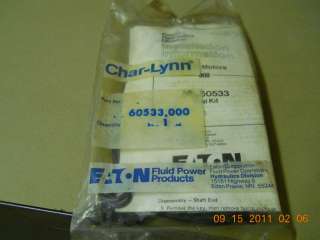 NIB EATON Char Lynn S Series Motors Seal Kit 60533  