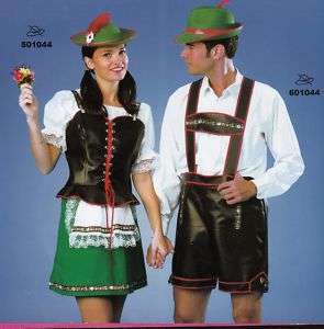 Costume carnevale Uomo Tirolese tg. 48 50/NUOVO  