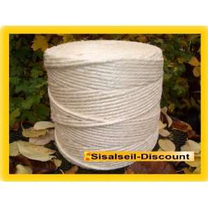 Sisalseil Natur 6 kg Spule 220/4 fach Sisal Seil Neuware  