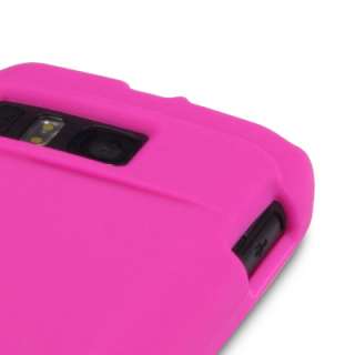HOT PINK SILICONE SKIN CASE/COVER FOR NOKIA E6  