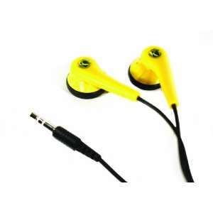  Kicker EB51 Premium Full Range Earbuds (Yellow 