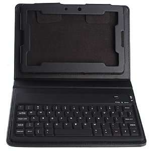  Wireless Bluetooth Keyboard Leather Case Cover with Stand 
