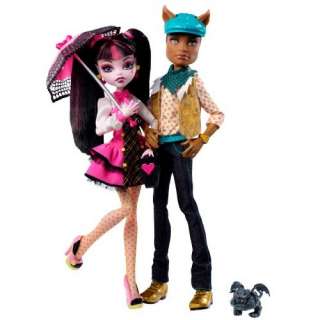  Monster High Draculaura And Clawd Wolf Doll Giftset Toys 