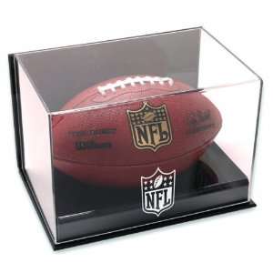 NFL Wall Mounted Football Logo Display Case  Sports 