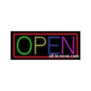  Colored Open LED Business Sign