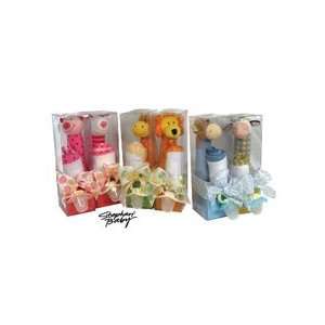  New Baby Toy Gift Set  Pink Pig Baby