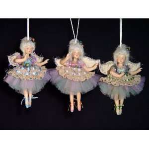   Collection ballet fairy angel Christmas ornament
