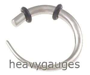 12g 2mm 12 Gauge Taper Spiral Ear Plug Piercing MM FUIU  