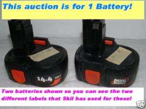 NEW Skil 14.4 Volt 144BAT Battery for 92590 Chrgr 14.4V  