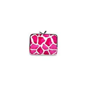  12 Inch Hot Pink Girffe Skin Laptop Case Bags for Panasonic laptop 