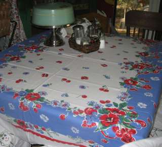 Moda Vintage Style Tablecloth Very Berry   Great Colors  