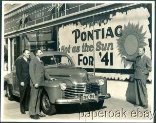 1941 Pontiac Car Dealer Oakland, California Photo  
