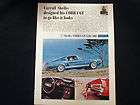 1969 Shelby Cobra GT Ad 69 Ford Car Carroll Shelby Magazine Print 