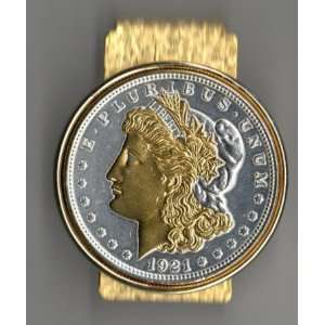   Silver & Gold Morgan Silver dollar (minted 1878   1921) Total clip