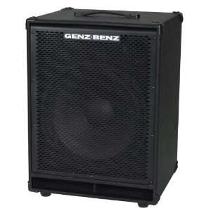  Genz Benz Contour 500W 1x15 Extended Cabinet Musical Instruments