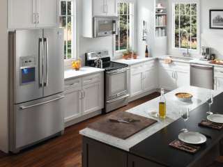 New Frigidaire Pro Stainless Steel Appliance Package with French Door 