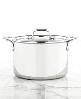 All Clad Stainless Steel Covered Soup Pot, 4 1/2 Qt.