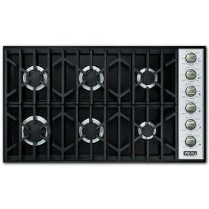   Series Propane Gas Cooktop With 6 Burners   Black