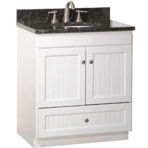   Standard Vanity Slab Satin Black 30 x 18 x 32 Oil Bronze Satin Black