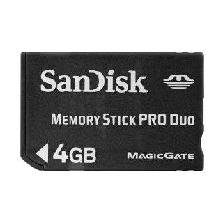  Sony 4 GB Memory Stick ProDuo MSMT4G/TQ1 (Black 