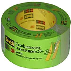  3M Scotchâ¢ 233+ Automotive Masking Tape, 3/4 (18mm x 